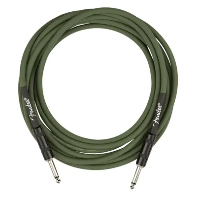 FenderÂ® Strummer Pro Cable Grab Green Joe Strummer Signature Instrument Cable Metres