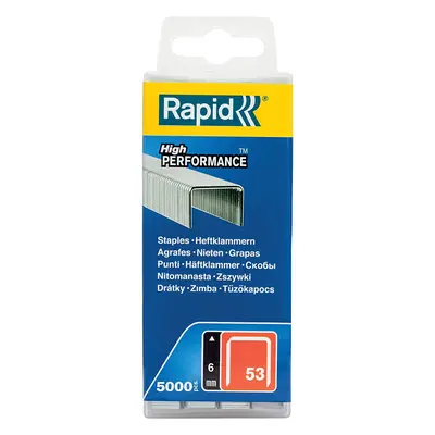 Rapid High Performance Staples, No.53, Leg Length mm, - Pieces