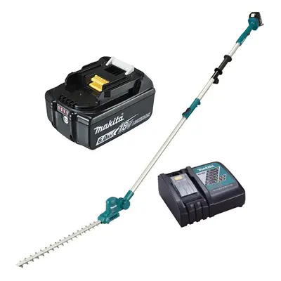 Makita DUN461WZ LXT 18v Telescopic Pole Hedge Cutter Long Reach + 6ah Battery