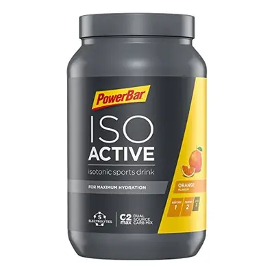 Powerbar Isoactive Orange 1320g Isotonic Sports Drink Electrolytes C2MAX