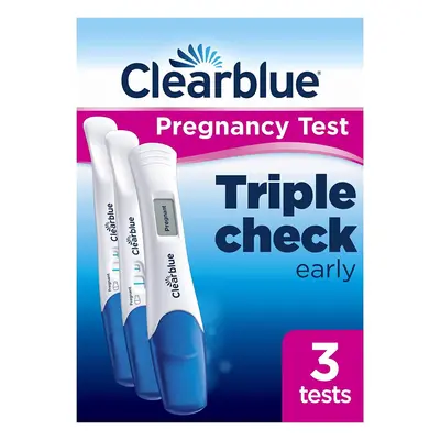 Clearblue Pregnancy Test Ultra Early Triple-Check, Kit of Tests