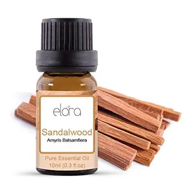 Elora 10ml Sandalwood Essential Oil, 100% Pure & Natural