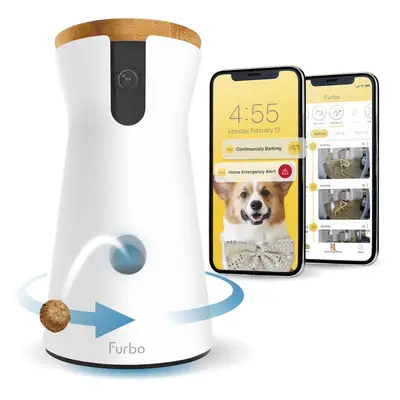 (Dog Cam - Needs Subscription) Dog Camera w/Home Safety Package [PREMIUM W/SUBSCRPITION] Smart P