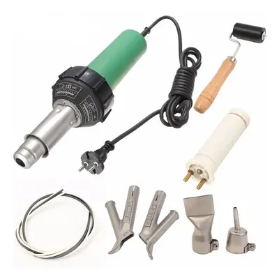 1600W Plastic Welding Hot Air Gun with 2Pcs Speed Welding Nozzle and Extra HE Rod Welding