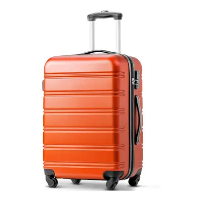 (Orange) ABS Hard shell Travel Trolley wheel Suitcase,28"