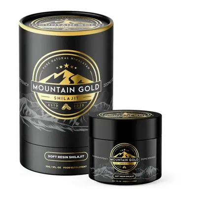 Mountain Gold Shilajit 30gm* Jar (1 Pack Resin) Healthcare Food Supplement