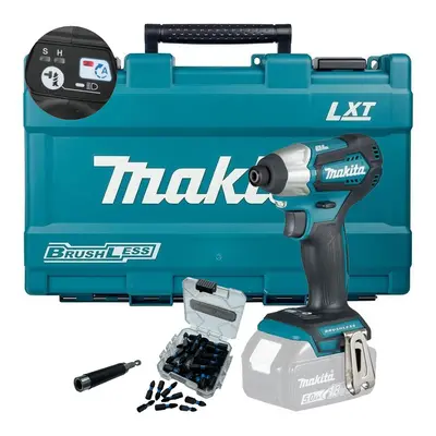 Makita DTD155Z 18v Cordless Brushless Impact Driver A-Mode + 25PC Bit Set + Case