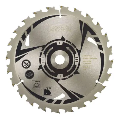 CSB184A1 Circular Saw Blade to Fit R18CS7-0, Silver, mm