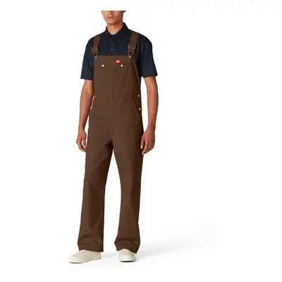 Dickies mens Bib Overalls Rinsed Timber 46W x 32L US