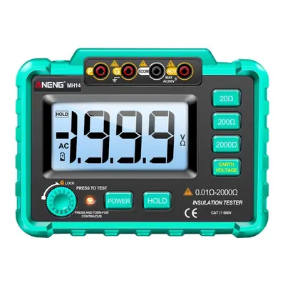 (green) Aneng Mh14 Electrical Megger Insulation Resistance Tester Digital High-precision Resista