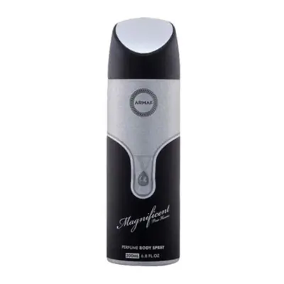 Armaf Men's Magnificent Deodorant Body Spray 6.76 oz Fragrances