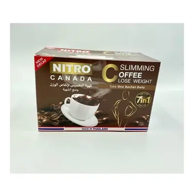 Nitro Canada Slimming Coffee Effective Weight Loss, Gram, Pack Of Sachets Box