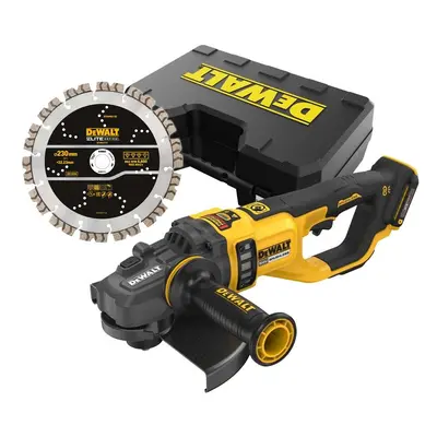 Dewalt DCG460NK-XJ 54v XR Flexvolt Cordless 230mm Angle Grinder 9" + Elite Blade