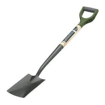 Bulldog Evergreen Border Spade 28" Wooden Handle Plastic Ergo