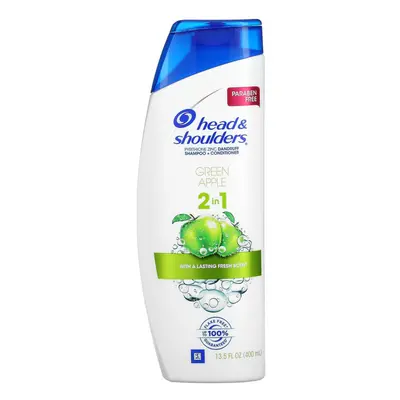 Head & Shoulders, in Shampoo + Conditioner, Green Apple, 13.5 oz (400 ml)