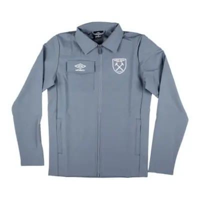 (MB) West Ham Presentation Jacket (Flint Stone) - Kids