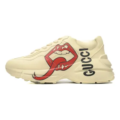 (EUR SIZE 39) Gucci Rhyton Vintage Dad Shoes Unisex Shoes P450