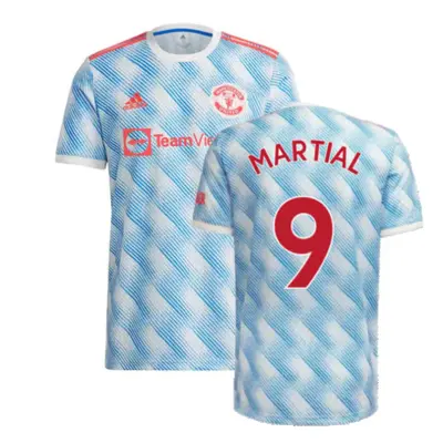 (L) Man Utd Away Shirt (MARTIAL 9)