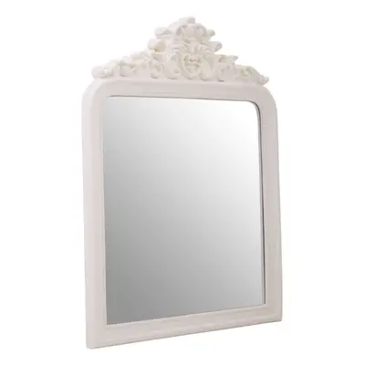 Premier Housewares Wall Mirror / Mirrors For Garden / Bathroom / Living Room With Carving Rectan