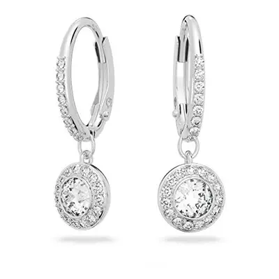 Swarovski Angelic Collection Silver Drop Earrings