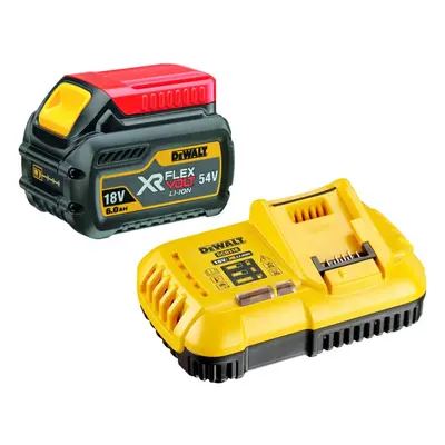 Dewalt DCB546 18v / 54v XR Flexvolt 6.0ah Battery + DCB118 Fast Charger