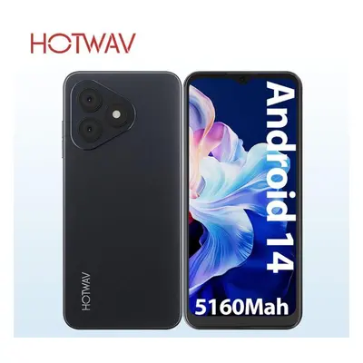 (black) Hotwav Note Pro Smartphone Android 14.0+5160mah Cellphones 4+128gb Phone 13mp+5mp+0.08mp