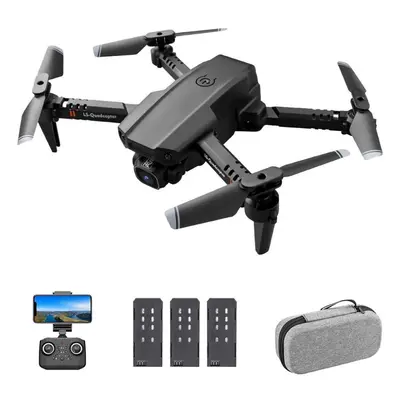 (black, 4K Dual Camera Batteries) Ls-xt6 Rc Drone With Camera 4k Camera Track Flight Gravity Sen