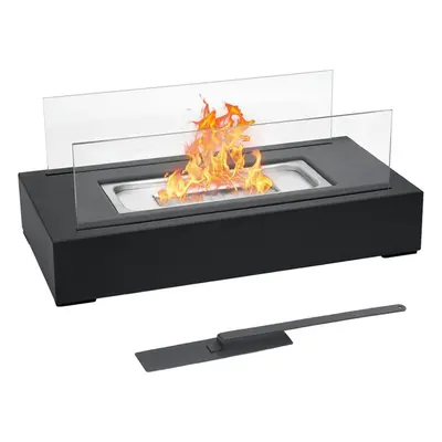 (black) Indoor Tabletop Firepit Your Portable Indoor Outdoor Fire Pit With Dancing Flames Modern