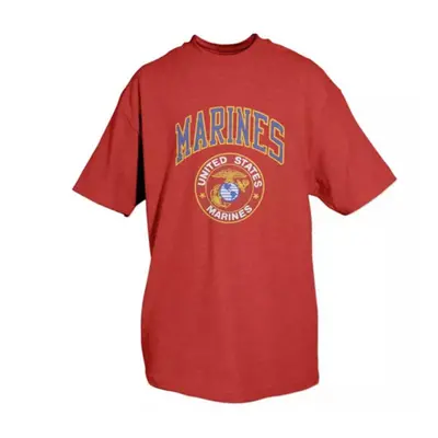 Marines T-Shirt Red-Small