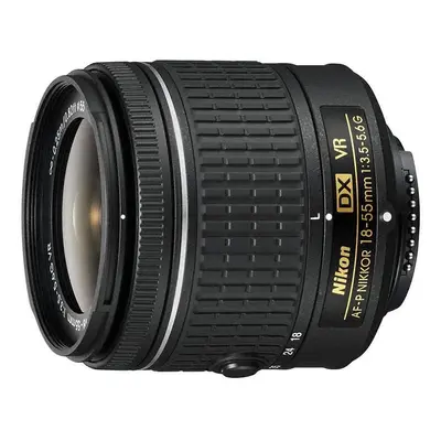 Nikon AF-P DX NIKKOR 18-55mm f/3.5-5.6G VR Lens for Nikon DSLR Cameras Lens Only