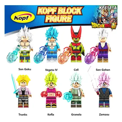 (8PCS-H) 16PCS Dragon Ball Mini figure Building Blocks Fit Lego Kids Toys