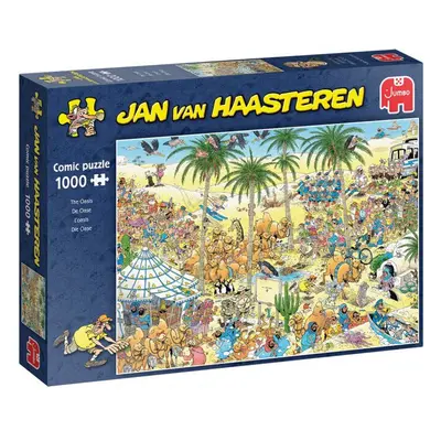 jigsaw puzzle Jan van Haasteren De Oase cardboard pieces