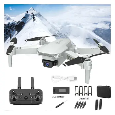 E88 RC Drones Pro 4K HD Camera GPS WIFI FPV Quadcopter Foldable + Bag