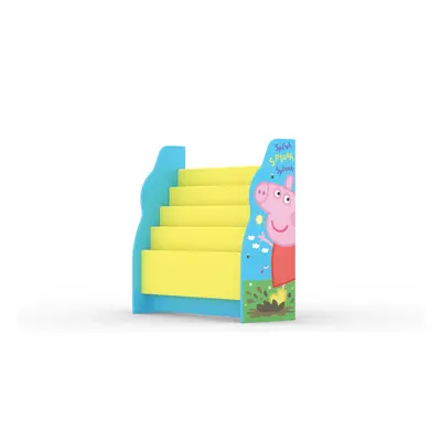 Peppa Pig Sling Bookcase, Yellow, Blue, Childs