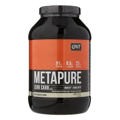 QNT Metapure Zero Carb Whey Isolate Supplement, White Chocolate