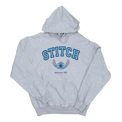 (3XL, Sports Grey) Disney Womens/Ladies Lilo And Stitch Collegial Hoodie