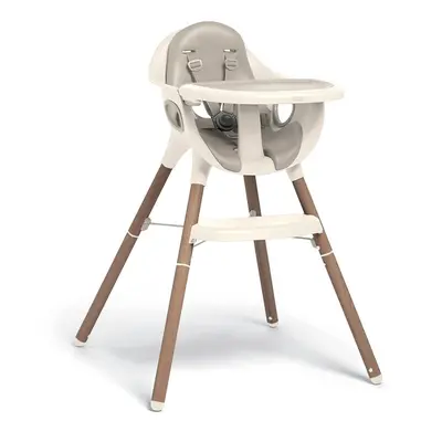 Juice Highchair, Adaptable, Easy Clean Design, Lightweight and Portable, Croissant