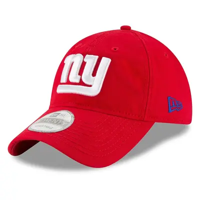 New Era NFL Core Classic 9TWENTY Adjustable Hat Cap One Size Fits All New York Giants Red