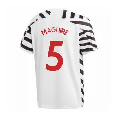 (LB) Man Utd Adidas Third Football Shirt (Kids) (MAGUIRE 5)