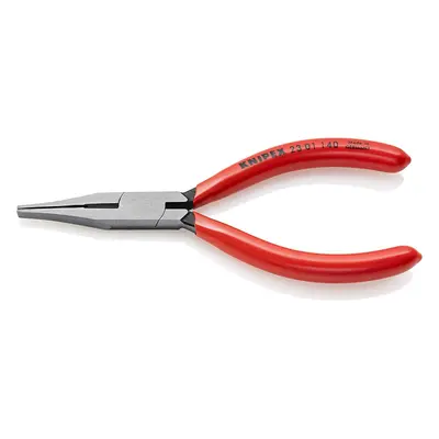 KNIPEX Flat Nose Pliers with cutting edges (Precision Mechanics Pliers) (140 mm) 01