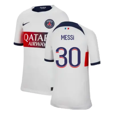 (SB) PSG Away Shirt (Kids) (Messi 30)