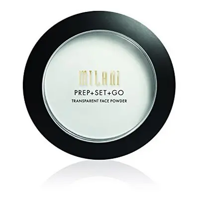 Milani Prep + Set + Go Transparent Setting Face Powder, Transparent, 0.24 Ounce