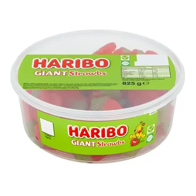 HARIBO Giant Strawbs 825g (Case of 6)