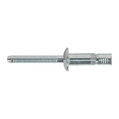 Sealey MB6332 Steel Structural Rivet Zinc Plated 6.3 x 32mm Pack of