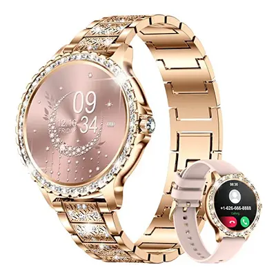 Smart Watch for Women, Bluetooth Call 1.32" Ladies Fitness Watch with Blood Pressure/Oxygen/Hear