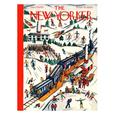 New York Puzzle Company - New Yorker Winter Weekend - Piece Jigsa