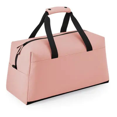 (One Size, Nude Pink) Bagbase PU Duffle Bag