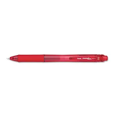 EnerGel-X Retractable Roller Gel Pen .5mm Red Barrel/Ink Dozen