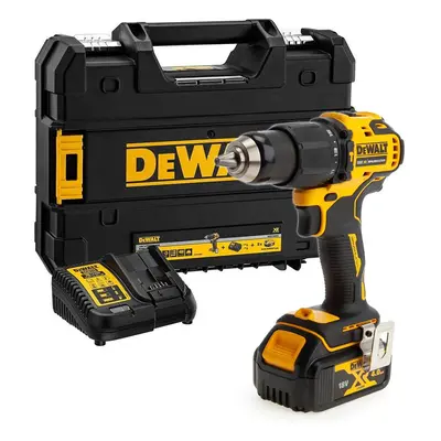 Dewalt DCD709M1T 18v XR Brushless Compact Combi Hammer Drill Tstak - x 4.0ah