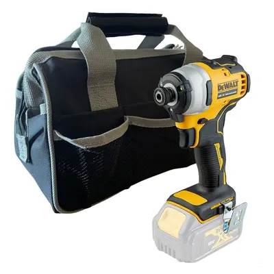 Dewalt DCF809N 18v XR Brushless Impact Driver Bare Tool + 12" Tool Bag